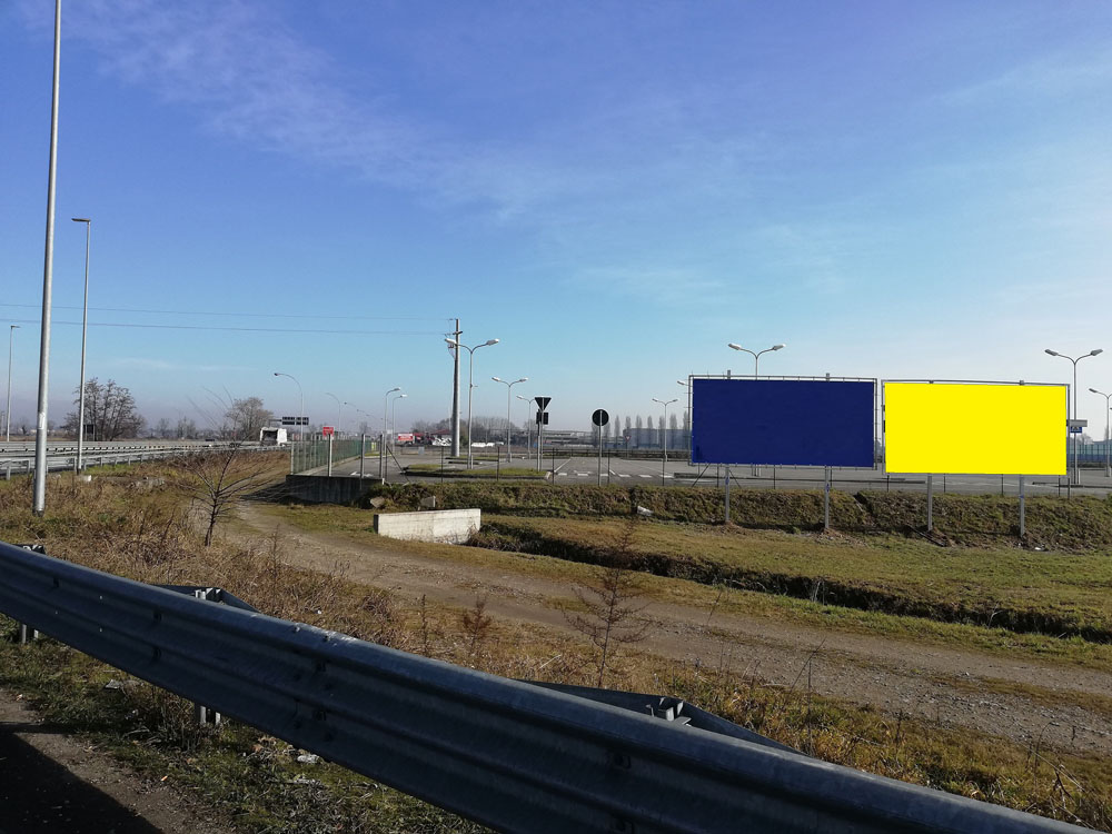 SS 494 ROTATORIA ENTRATA PARK STAZIONE DIR.CORSICO IMPIANTO DX