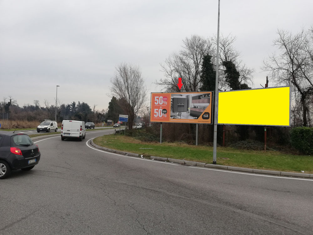 S.P. EX. SS. 11 Rotatoria Conad di Vimodrone dir. Pioltello lato sx
