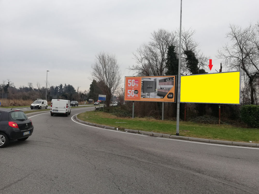 S.P. EX. SS. 11 Rotatoria Conad di Vimodrone dir. Pioltello lato dx