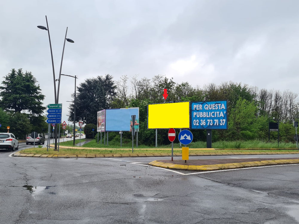 Via Molgora rotatoria Via Bergamo