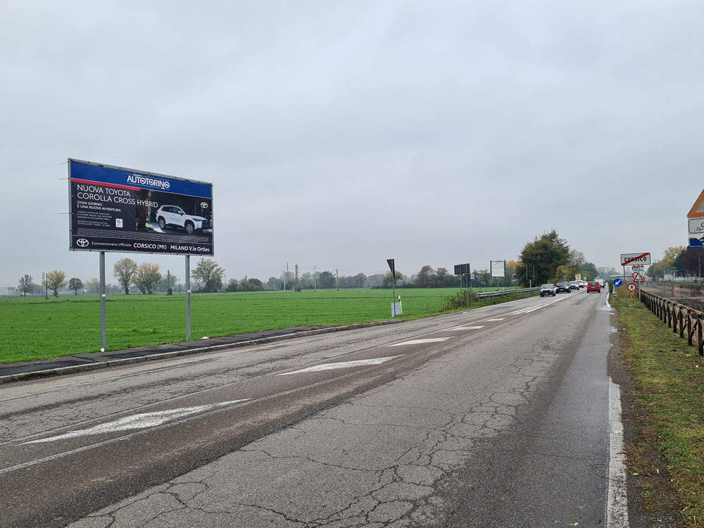 S.P. 59 LATO SX DIR. TREZZANO SUL NAVIGLIO PRIMA DI VIA FONTANILE 