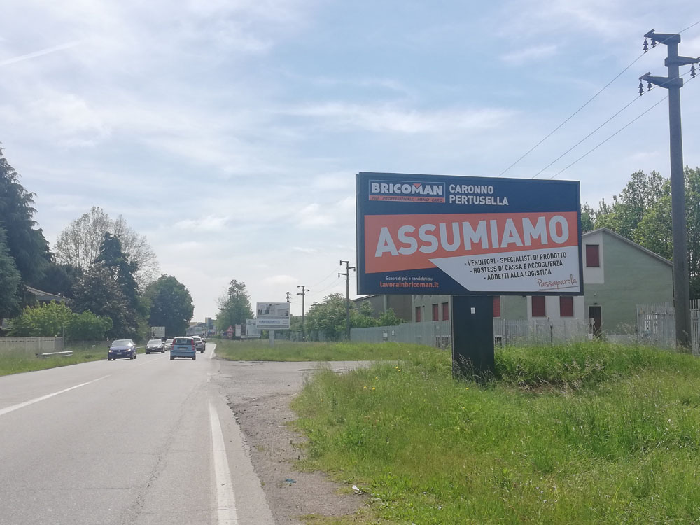 S.P. 233 Via Bergamo civ. 965 dir. Garbagnate