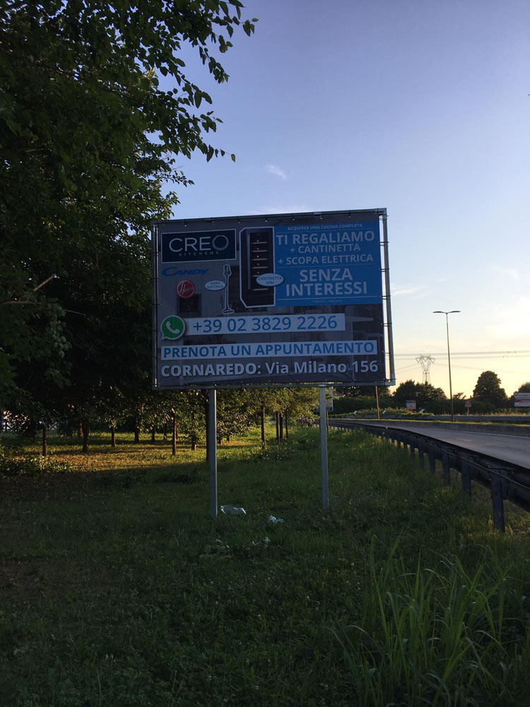 VIA CUSAGO 30 MT PRIMA DEL CONFINE CON MILANO DIR. CISLIANO