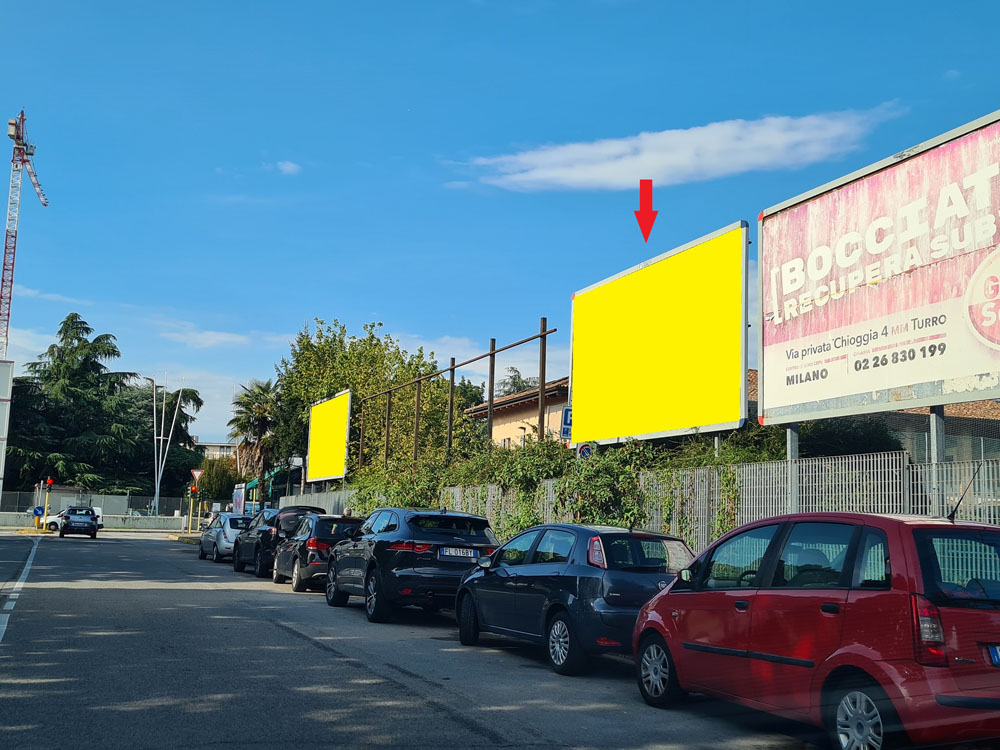 Via Donizetti f.te Ospedale San Gerardo
