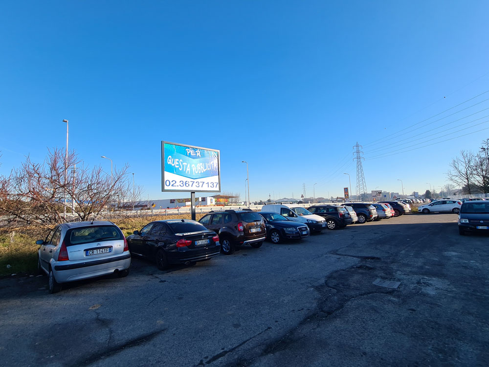 VIA MARCONI PARK INTERCOSS USCITA GALBUSERA DIR. ROTATORIA AUTOSTRADA IMPIANTO LATO DX
