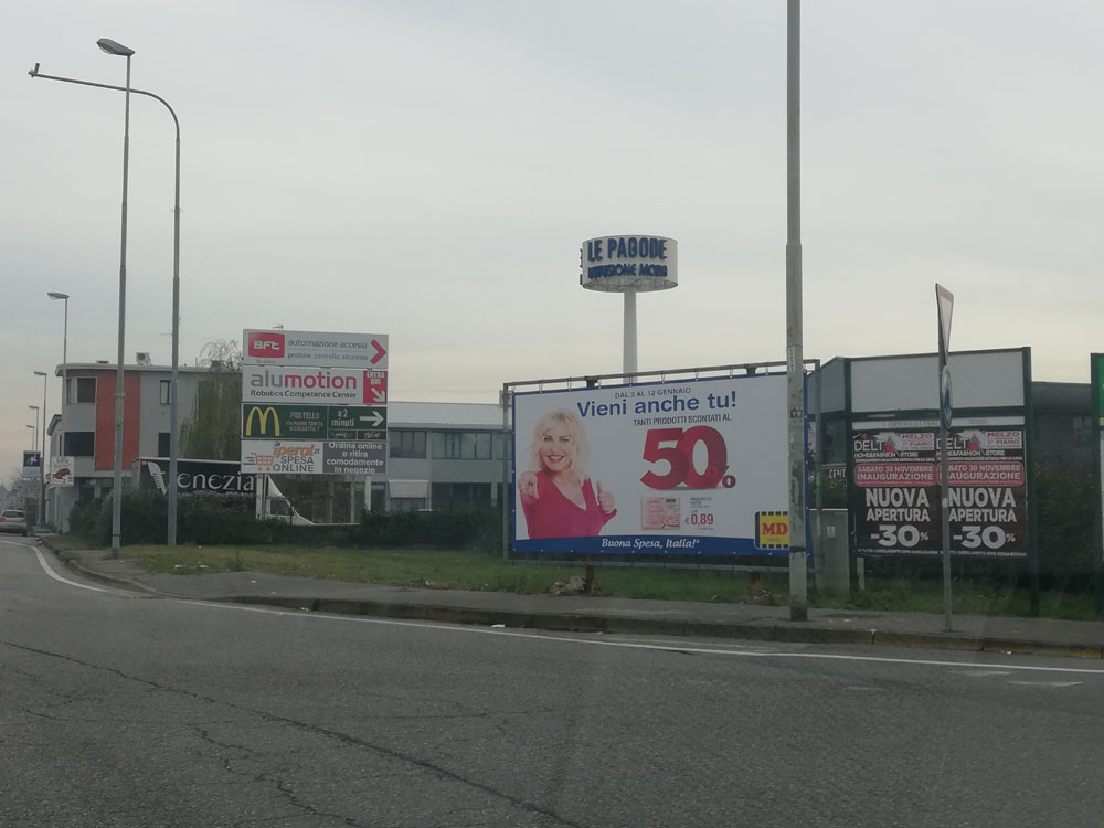 SP EX SS 11 EST ROTATORIA SP 121 DIR.CASSINA DE PECCHI