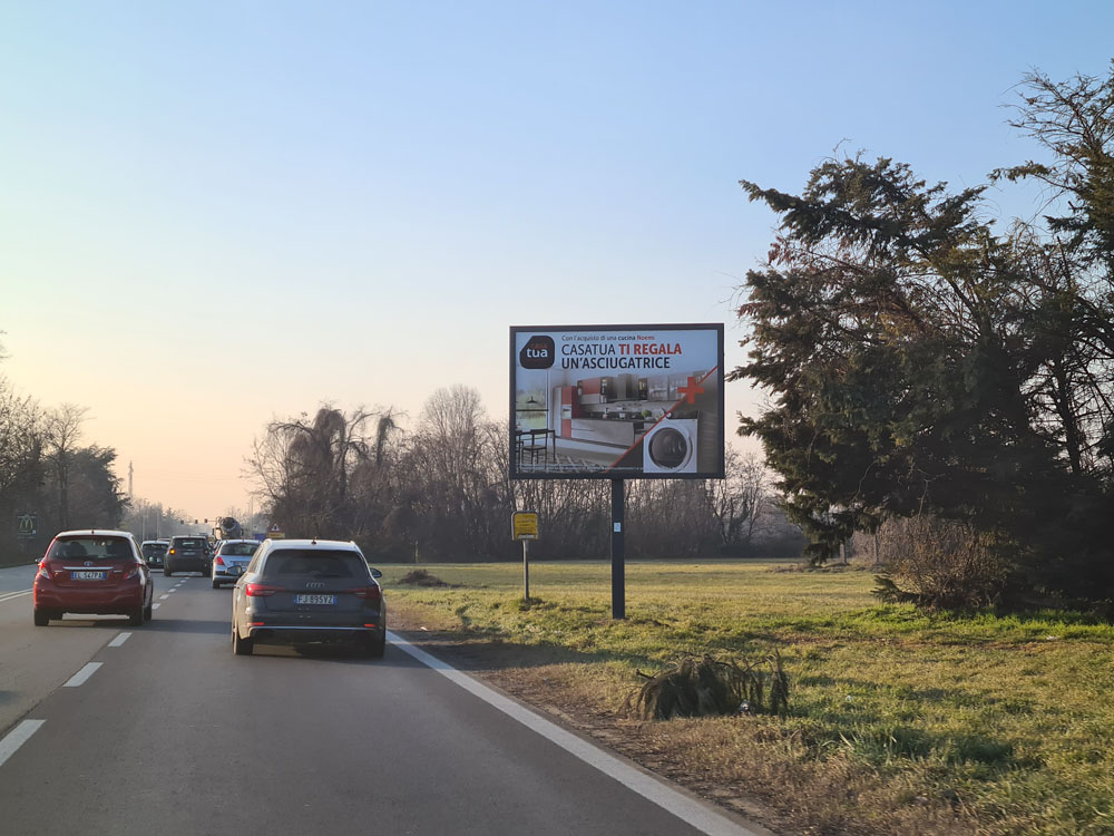 S.S. 33 KM 14 + 220 LATO DX DA CHIEDERE MODIFICA KM