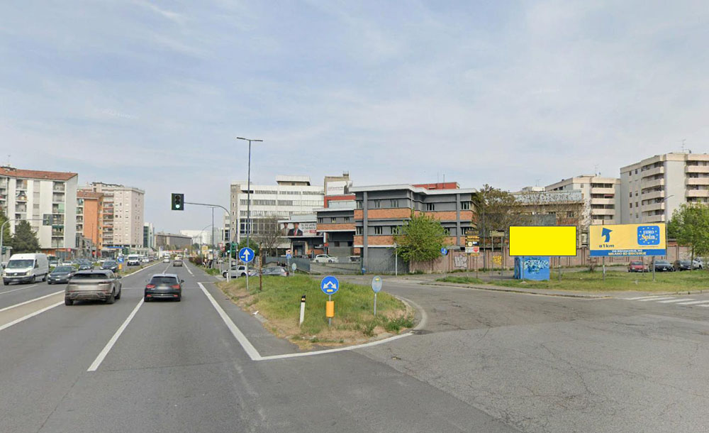S.S. 494 ANG. VIA COPERNICO DIR. MILANO IMPIANTO LATO SX