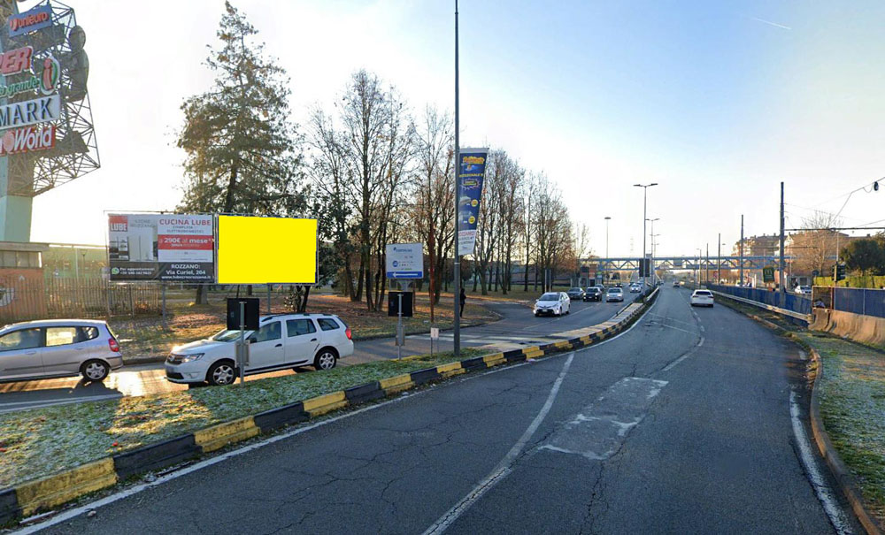 VIA CURIEL LATO SX ROTATORIA VIA DEI MISSAGLIA IMPIANTO LATO DX