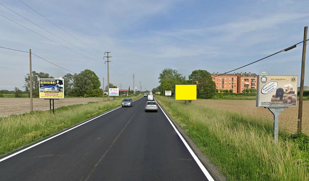 S.P. 40 KM 2+650 LATO DX DIR. MELEGNANO