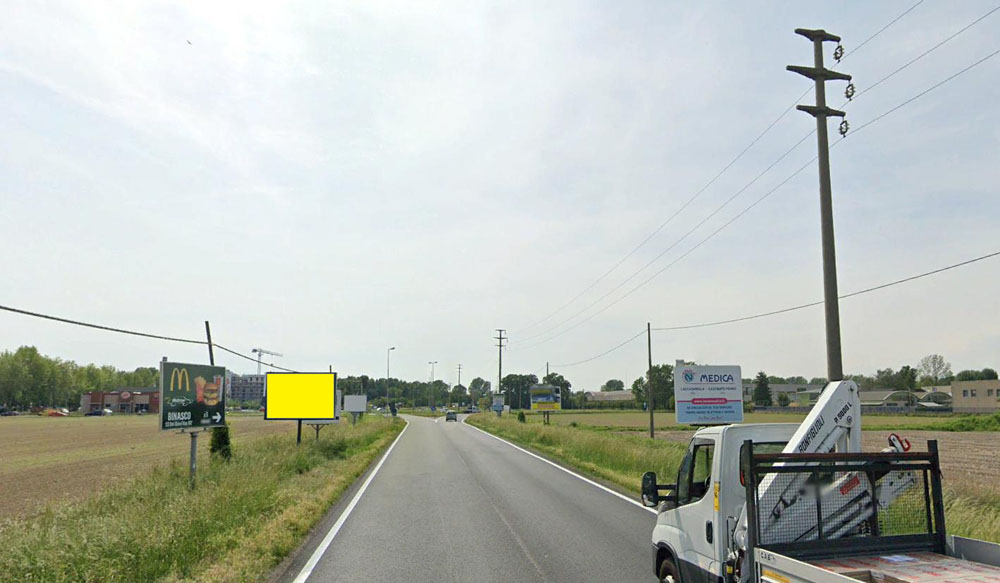 S.P. 40 KM 2+650 LATO DX DIR. BINASCO
