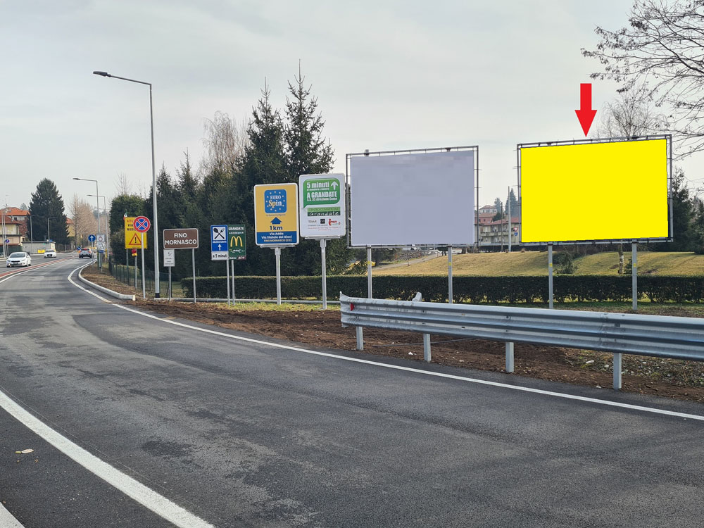 S.P. 27 ROTATORIA NUOVA ESSELUNGA DIR. CENTRO CITTA' IMPIANTO LATO DX