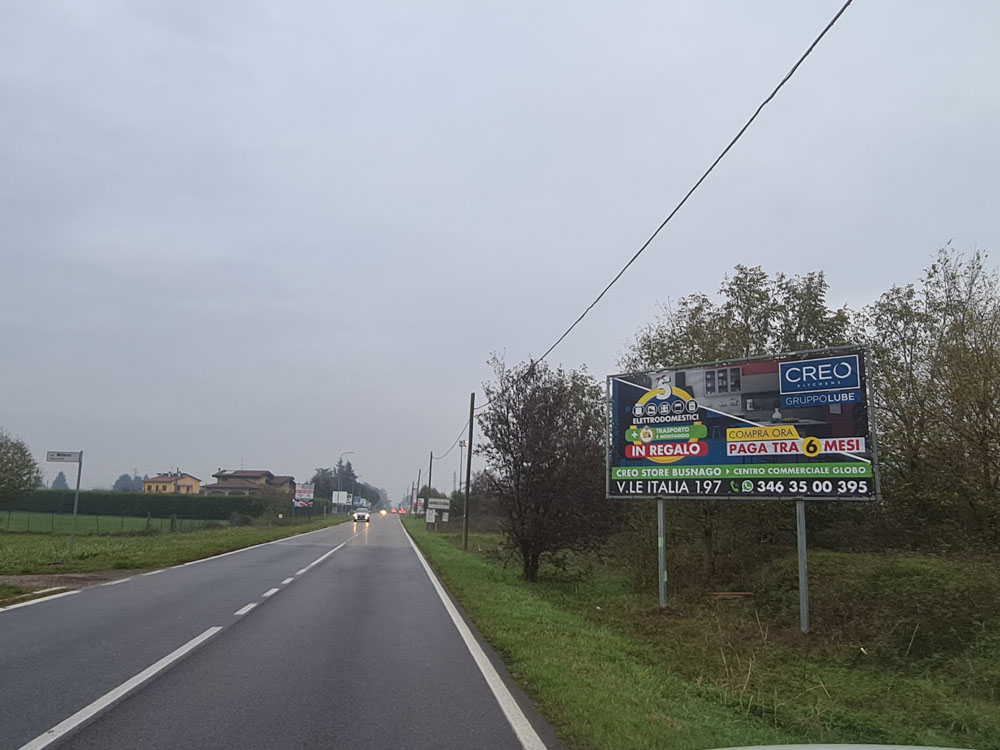 S.P. 525 A 100 MT DA INIZIO CENTRO ABITATO DIR. BENNET