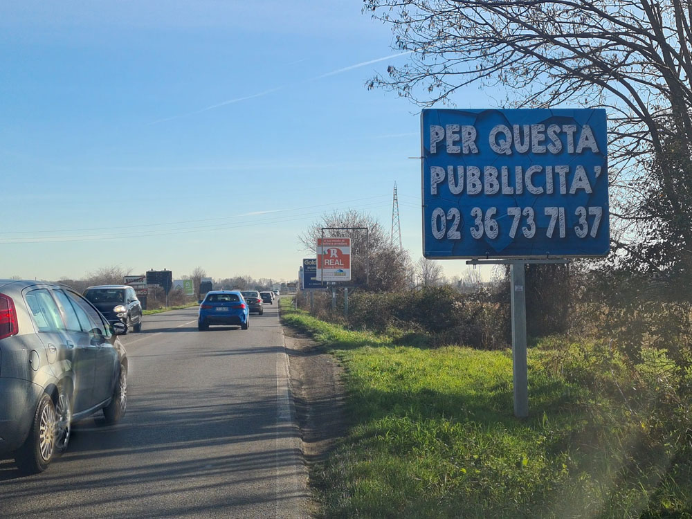 S.P. 2 - 75 MT DOPO ROTATORIA Uscita Decathlon