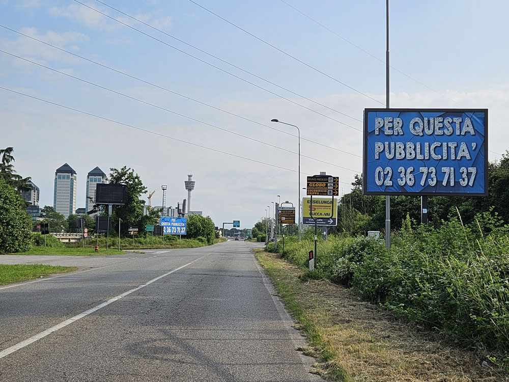 S.P. 41 Via Trento km 2+295 dx dir. Busnago