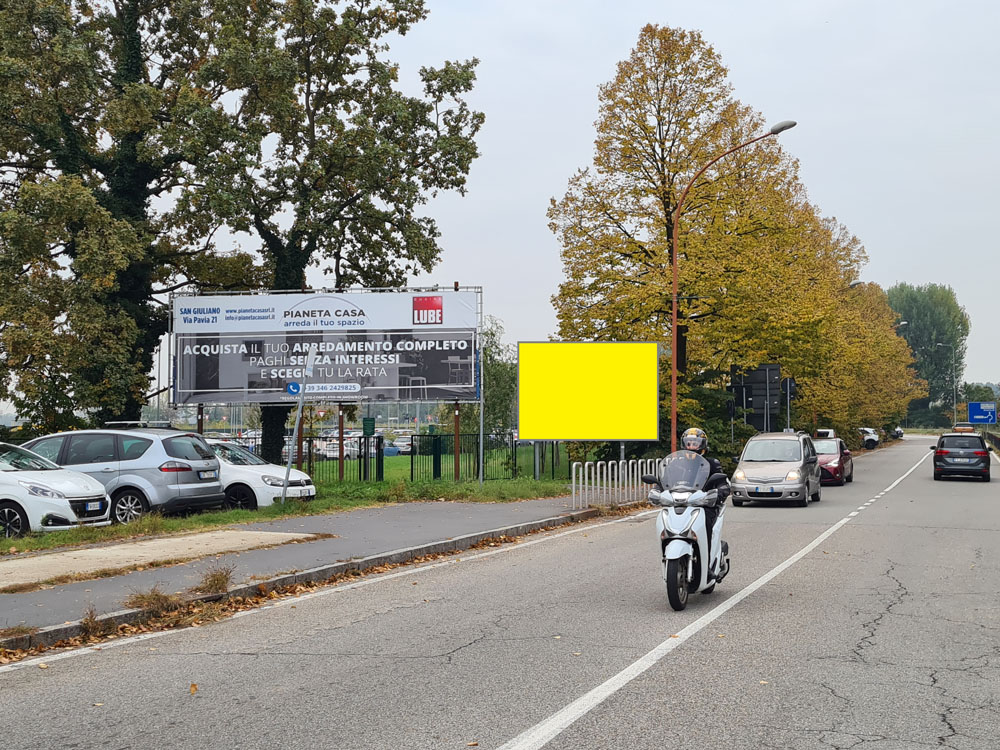 Via Margherita Hack f.te Ospedale Humanitas dir. Basiglio