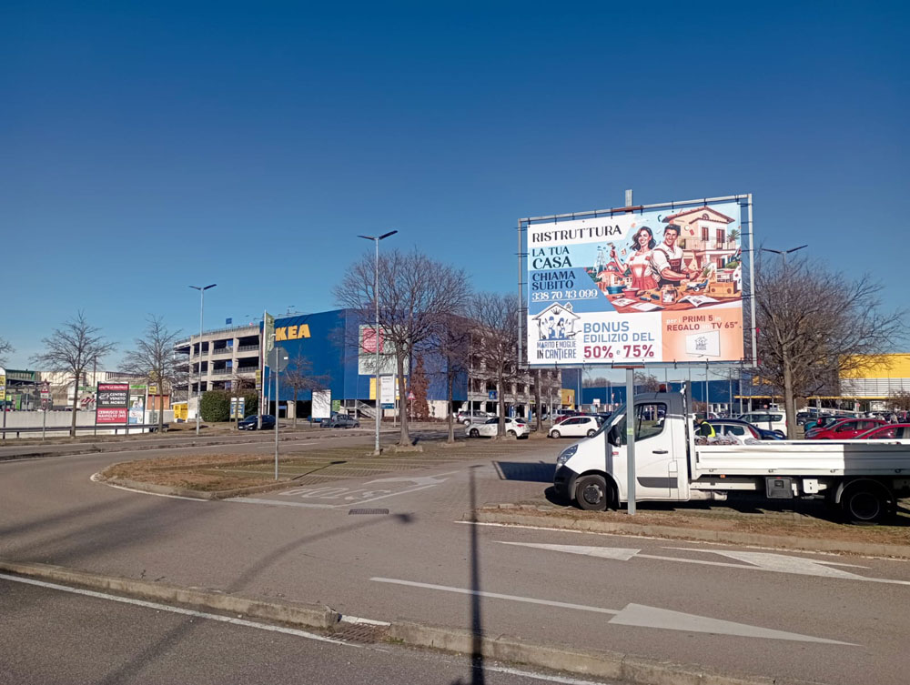 S.P. 208 ROTATORIA ENTRATA LEROY MERLIN/IKEA 