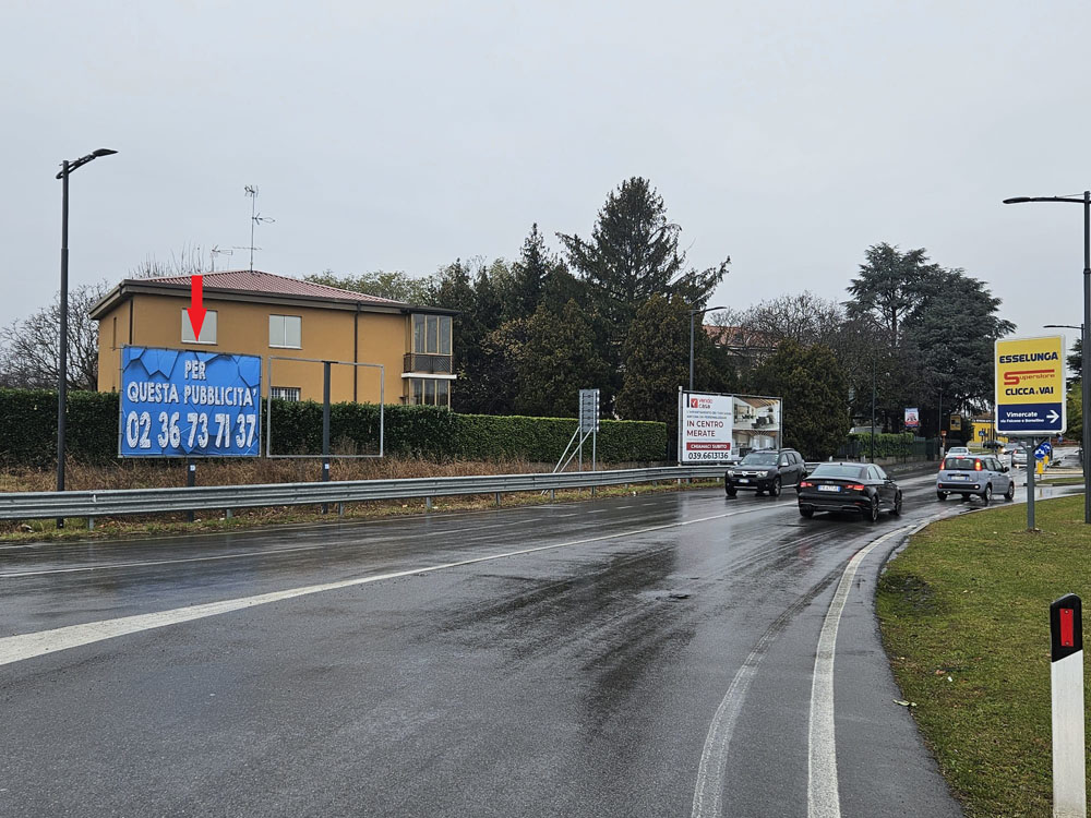 VIA MOLGORA 20 MT PRIMA DI S.P. 2 PER ENTRATA ESSELUNGA IMPIANTO LATO DX