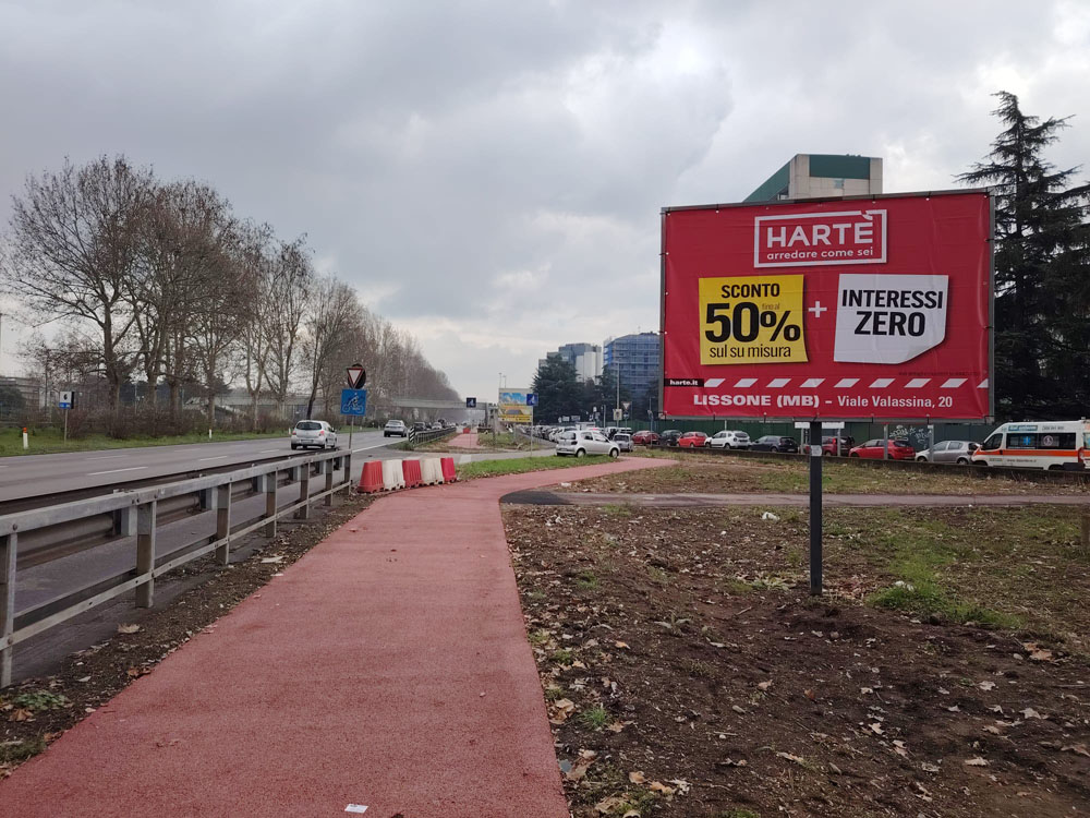 VIALE FULVIO TESTI 25 MT DOPO ENI STATION DIR. MONZA