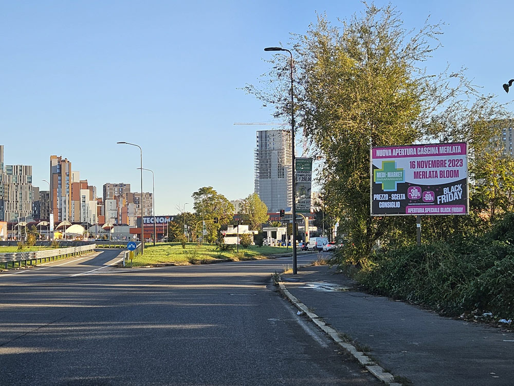 VIA FRATELLI RIZZARDI DOPO USCITA PARK MOLINO DORINO