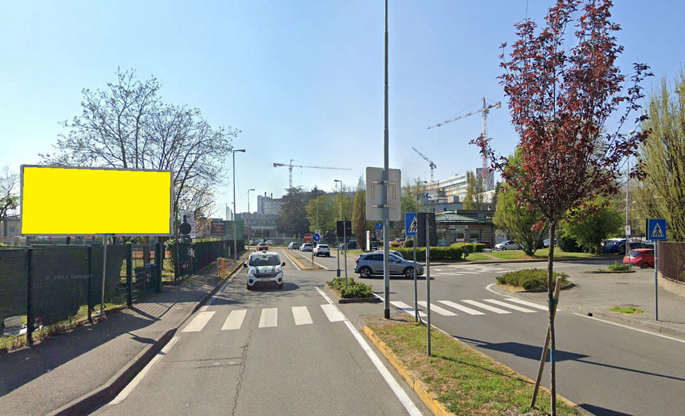 Via Ramazzotti ang. Via Braille lato sx dir. Via Boito