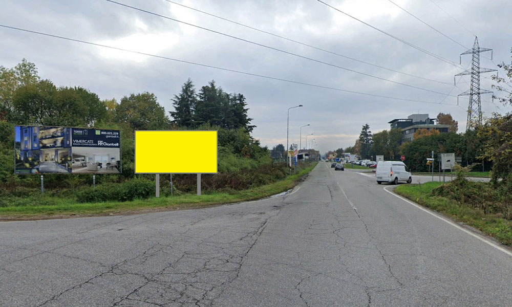 S.P. 41 Via Trento ang. Via Bolzano dir. Agrate Brianza 