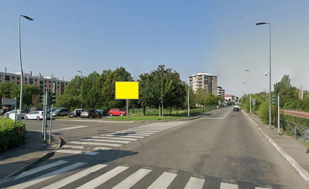 Via Lodovico il Moro ang. Via Santi dir. Buccinasco