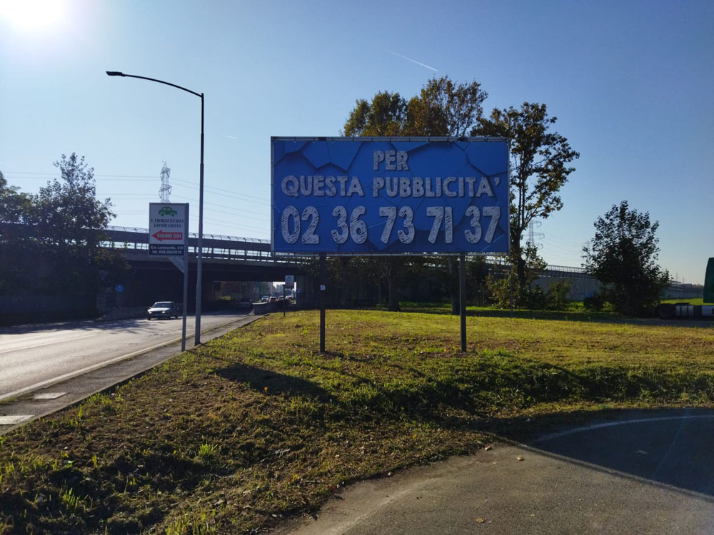 Via Della Vittoria/Viale Lombardia dir. Cologno
