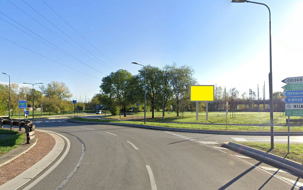 VIA PADOVA DOPO VIALE EUROSPA CONFINE COLOGNO MONZESE