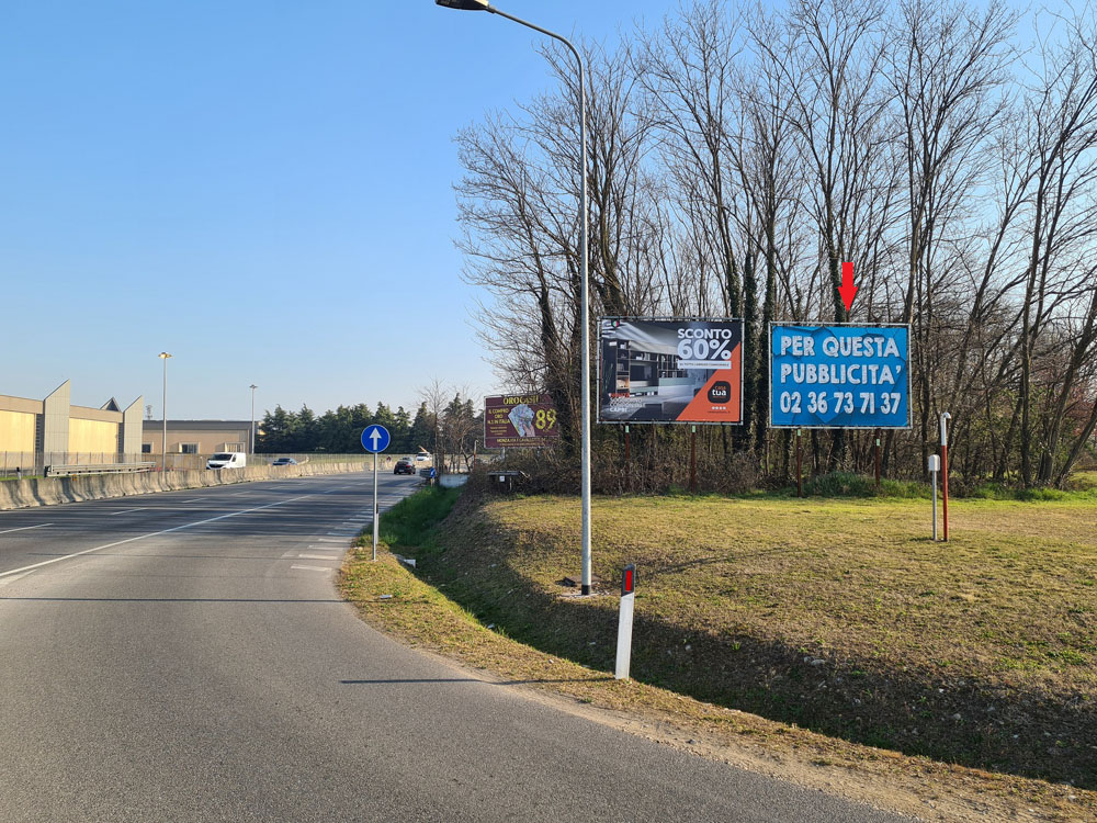 S.P. 60 Uscita Esselunga di Viale Libertà dir. Villasanta lato DX